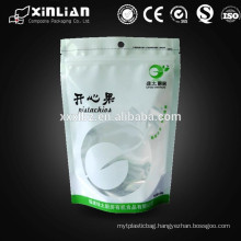 logo printed heat sealable small plastic bag with clear window